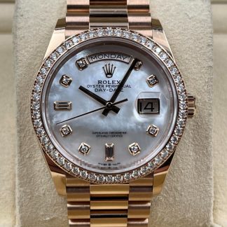 【Super Clone】RLX  Day-Date M128345RBR-0028 36mm