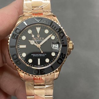 【Super Clone】Rolex Yacht Master 37mm Black Dial Oyster Bracelet m268655 Watch