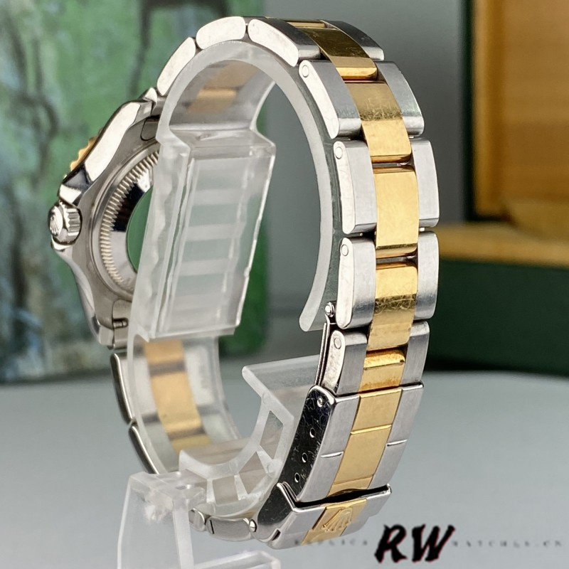 【Super Clone】Rolex Yacht-Master 169623 Steel Yellow Gold Blue Dial 29MM Lady Replica Watch