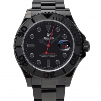 【Super Clone】Rolex Yacht Master Triple Red Titan Black 116622 40MM Men's Watch