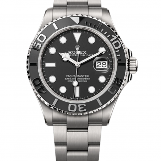 【Super Clone】Rolex Yacht Master Black Dial Titanium 226627 0001 42mm Men's Watch