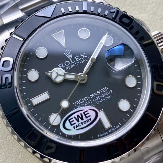 【Super Clone】Rolex Yacht Master Black Dial Titanium 226627 0001 42mm Men's Watch