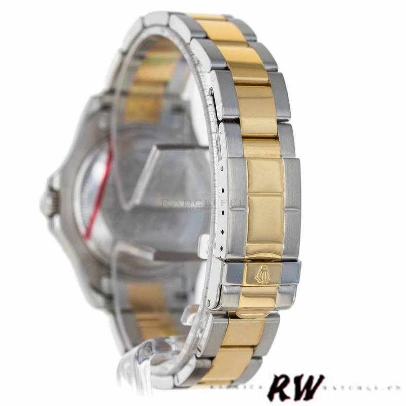 【Super Clone】Rolex Yacht-Master 168623 Steel Yellow Gold Platinum Dial 35MM Unisex Replica Watch