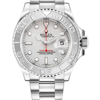 【Super Clone】Rolex Yacht Master 16622 Silver Dial 40mm Mens replica watch