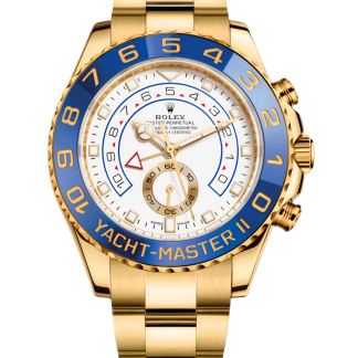 【Super Clone】Rolex Yacht-Master II 116688 White Dial 44mm Mens replica watch