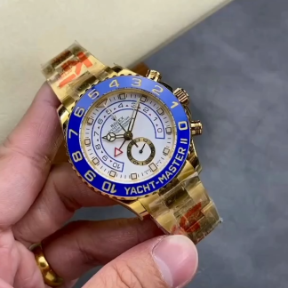 【Super Clone】Rolex Yacht-Master II 116688 White Dial 44mm Mens replica watch
