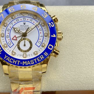 【Super Clone】Rolex Yacht-Master II 116688 White Dial 44mm Mens replica watch