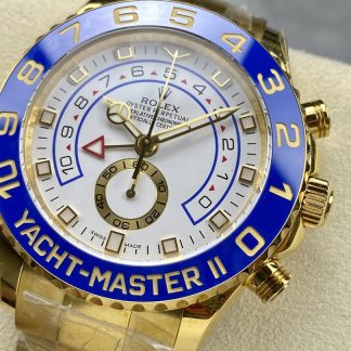 【Super Clone】Rolex Yacht-Master II 116688 White Dial 44mm Mens replica watch