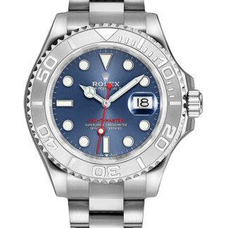 【Super Clone】Rolex Yacht-Master 126622 Platinum Bezel Blue Dial 40MM Mens Replica Watch