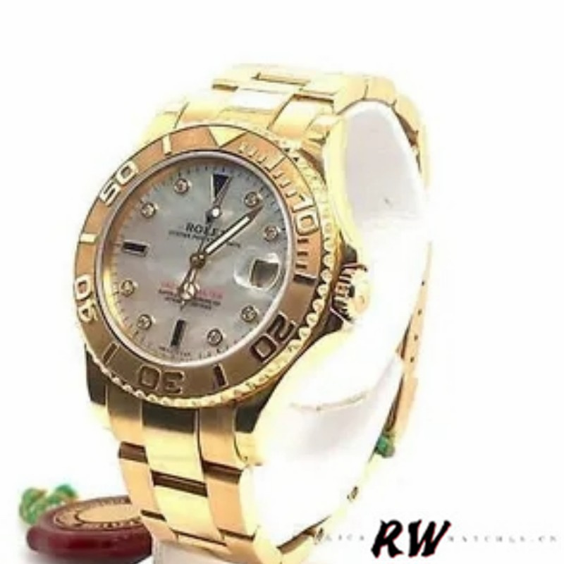 【Super Clone】Rolex Yacht-Master 168628 MOP Dial 35mm Unisex Replica Watch