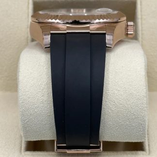 【Super Clone】RLX  Sky-Dweller 42mm Rose Gold Chocolate Dial Oysterflex - 336235