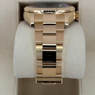 【Super Clone】RLX  Sky-Dweller 42mm Yellow Gold Black Dial Oyster - 336938