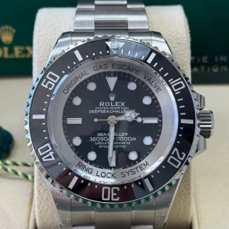 【Super Clone】Rolex Sea-Dweller Deepsea Challenge Black Dial 50mm RLX Titanium 126067-0002