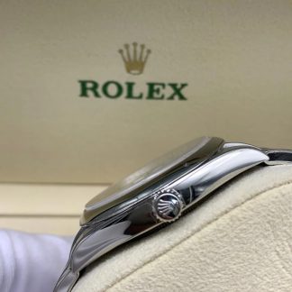 【Super Clone】ROyster Perpetual 41mm Swiss Replica Watch Tiffany Dial Ref 124300