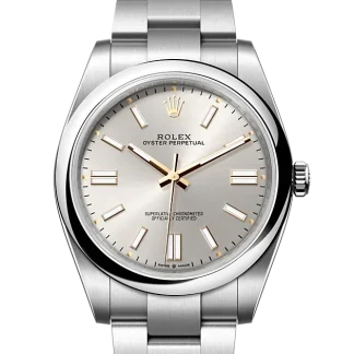 【Super Clone】R124300 Oyster-Perpetual Silver - New