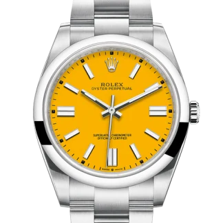 【Super Clone】R124300 Oyster-Perpetual Yellow - New