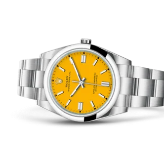 【Super Clone】R124300 Oyster-Perpetual Yellow - New