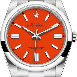 【Super Clone】R124300 Oyster-Perpetual Coral Red - New
