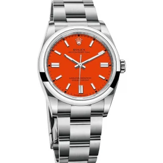 【Super Clone】R124300 Oyster-Perpetual Coral Red - New