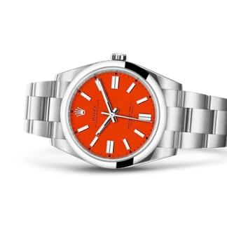 【Super Clone】R124300 Oyster-Perpetual Coral Red - New