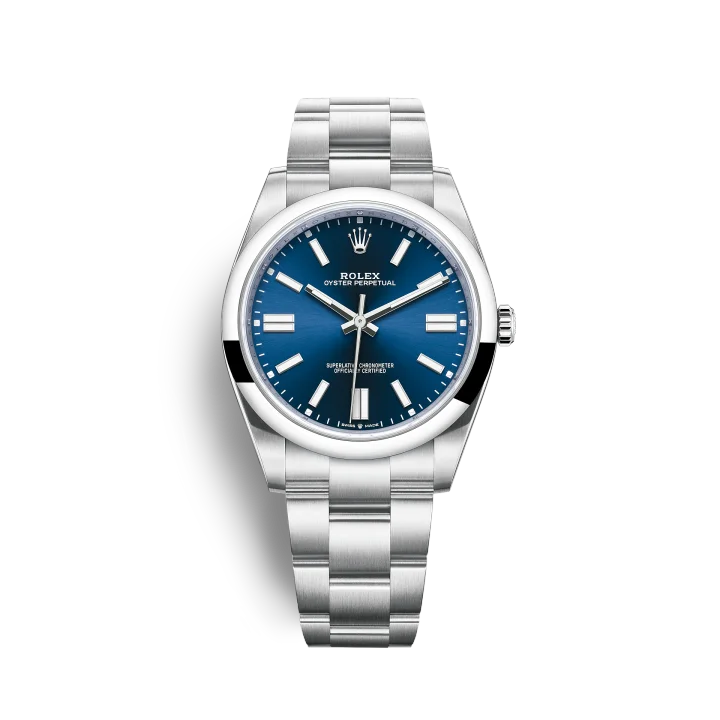 【Super Clone】R124300 Oyster Perpetual 41 'Bright Blue' Brand - New