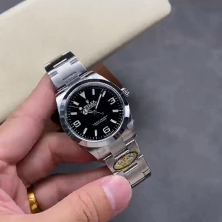 【Super Clone】Rolex Explorer 224270 Stainless Steel Black Dial 40MM