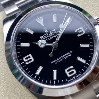 【Super Clone】Rolex Explorer 224270 Stainless Steel Black Dial 40MM