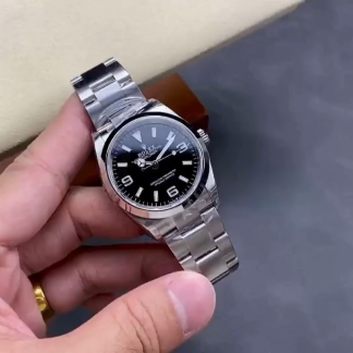 【Super Clone】Rolex Explorer 124270 0001 Black Dial Stainless Steel 36MM