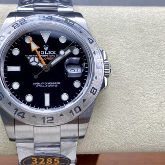 【Super Clone】Rolex Explorer II m226570 0002 Stainless Steel Black Dial 42MM Mens Replica Watch