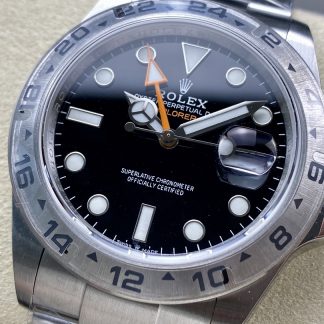 【Super Clone】Rolex Explorer II m226570 0002 Stainless Steel Black Dial 42MM Mens Replica Watch