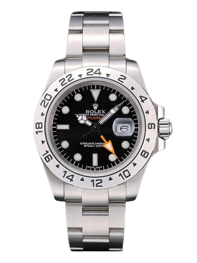 【Super Clone】Rolex Explorer REP016820 Stainless Steel Black Dial 40MM Mens Replica Watch