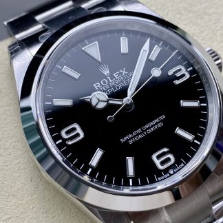 【Super Clone】Rolex Explorer SRL156 14270 Stainless Steel Black Dial 36MM Mens Replica Watch