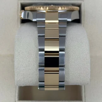 【Super Clone】Rolex Sea-Dweller 126603 Solid Gold & Oystersteel Black Dial Men’s Watch