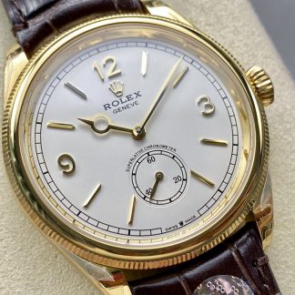 【Super Clone】Rolex 1908 Yellow Gold 52508 0006 39 mm Replica Watch
