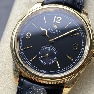 【Super Clone】Rolex 1908 Yellow Gold 52508 0002 39 mm Replica Watch
