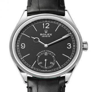 【Super Clone】Rolex 1908 Black Dial 52509 0002 39 mm Replica Watch