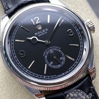【Super Clone】Rolex 1908 Black Dial 52509 0002 39 mm Replica Watch