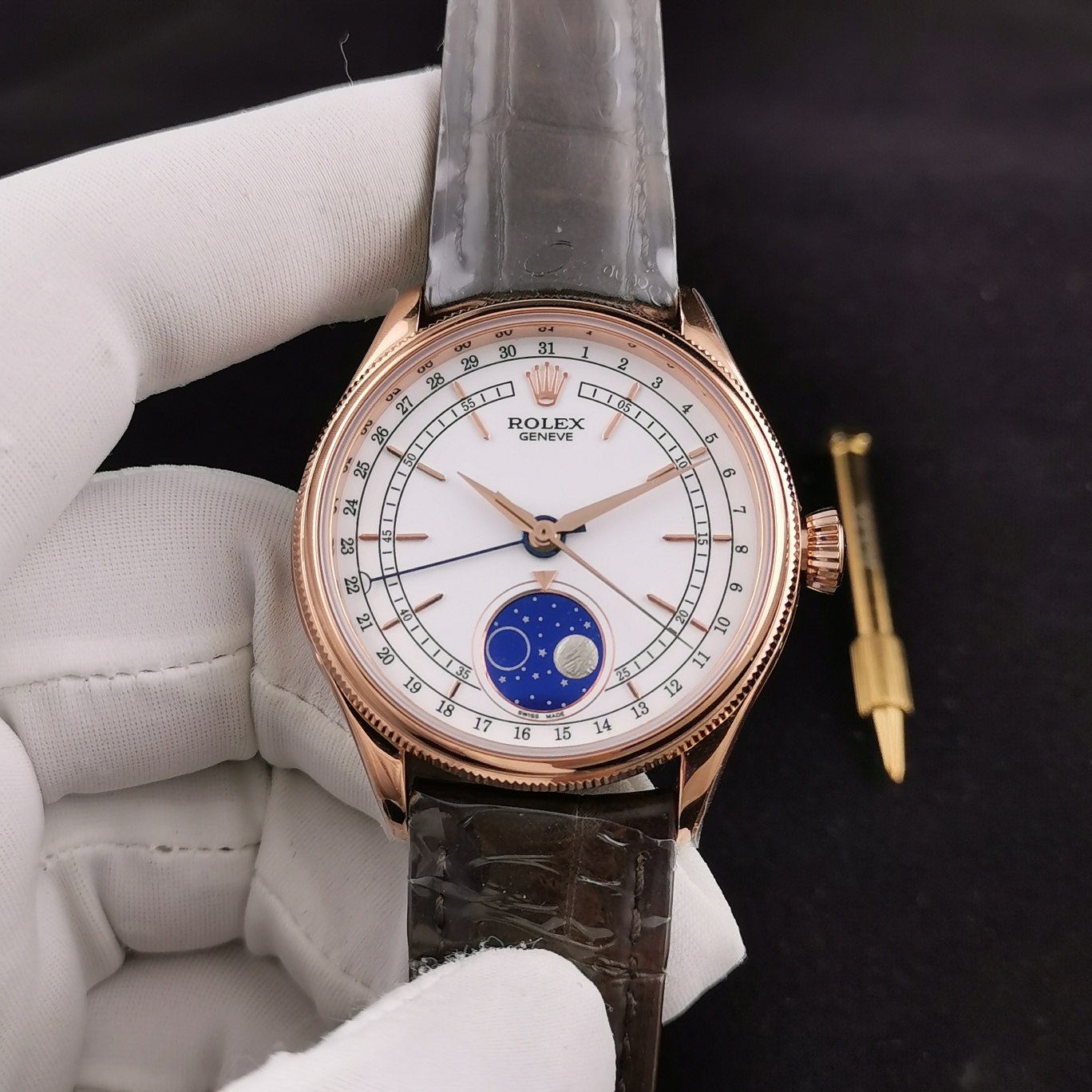 【Super Clone】Rolex Cellini 50535 0002 39MM