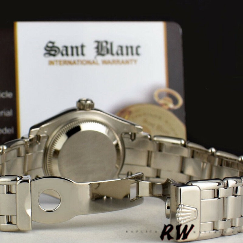 【Super Clone】Rolex Pearlmaster 80319 White Roman Dial 29MM Lady Replica Watch