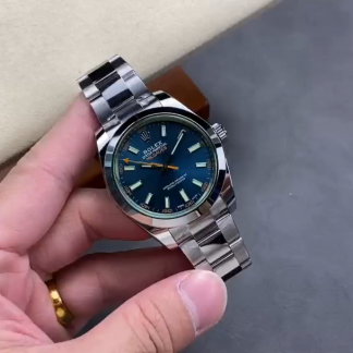 【Super Clone】Rolex Milgauss 116400GV Stainless Steel Z-blue Dial 40mm Mens Replica Watch