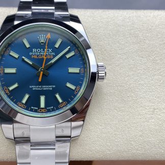 【Super Clone】Rolex Milgauss 116400GV Stainless Steel Z-blue Dial 40mm Mens Replica Watch