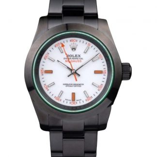 【Super Clone】Rolex Milgauss PR116610 Pstainless steel White Dial 40MM Mens Replica Watch