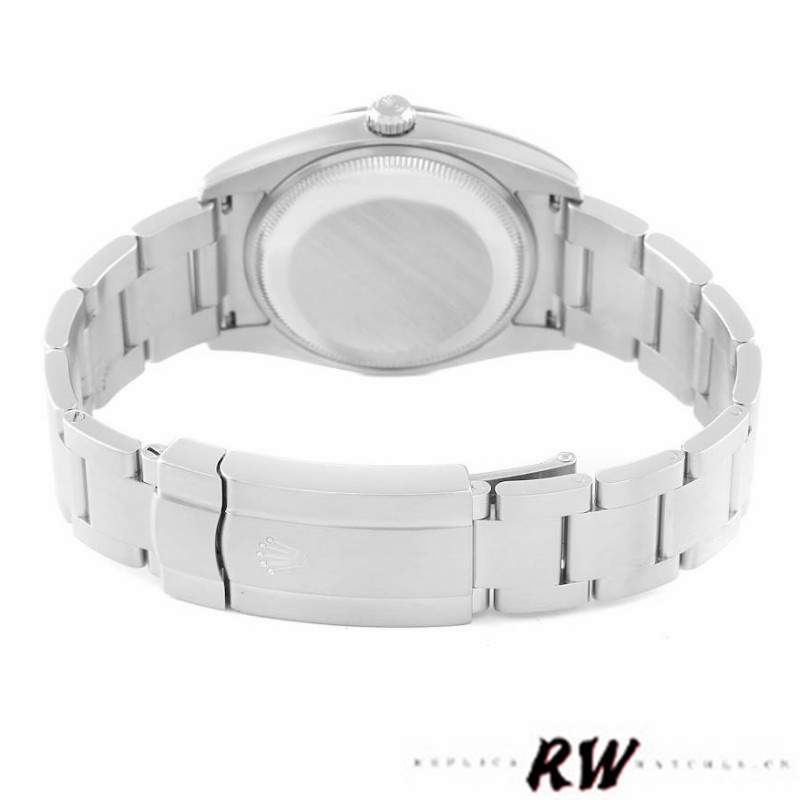 【Super Clone】Rolex Oyster Perpetual Air-King 114200 Silver Dial Pink Baton 34mm Unisex replica watch