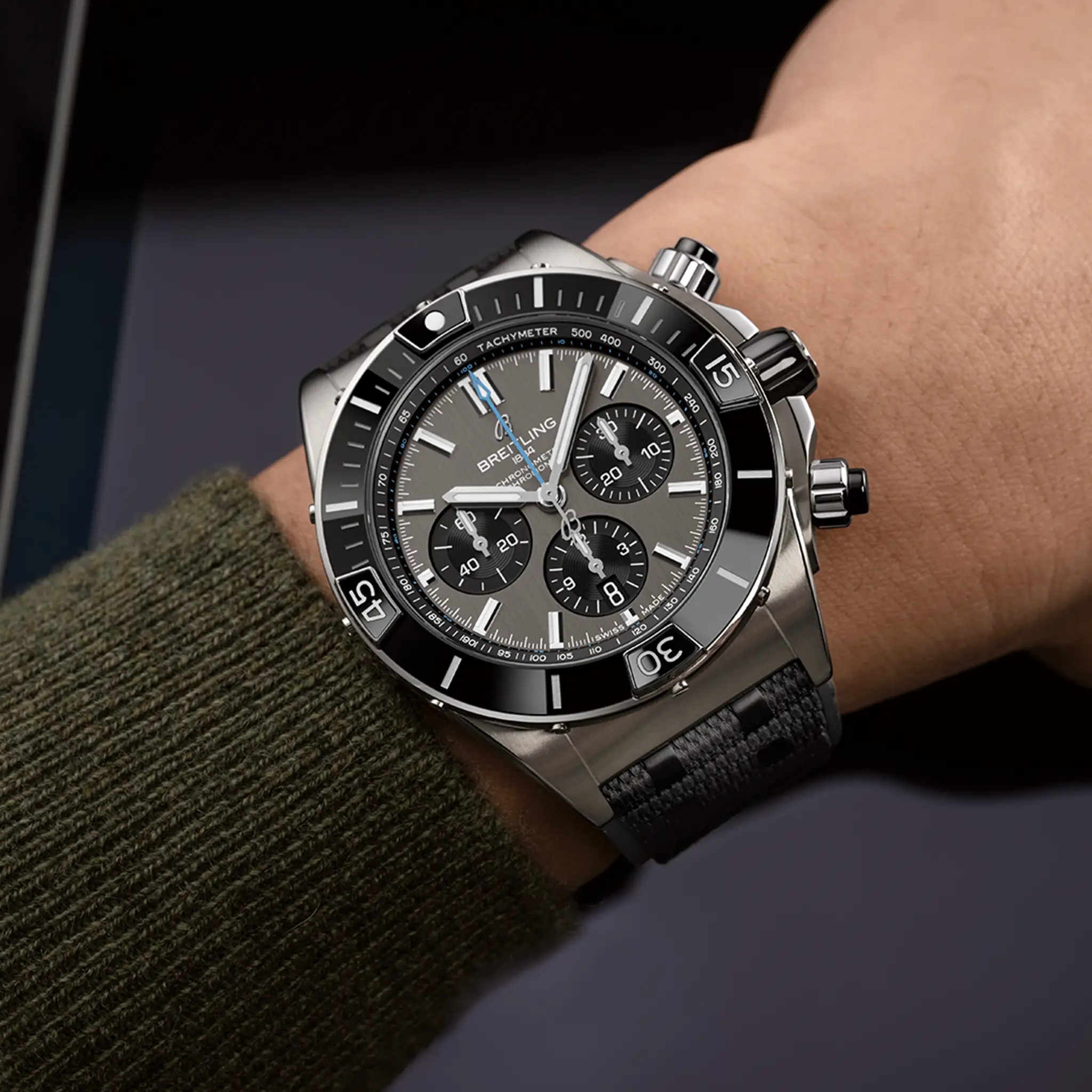【Super Clone】Breitling Super Chronomat B01 44mm EB0136251M1S1