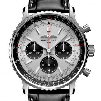 【Super Clone】Breitling AB0138241G1P1 Navitimer B01 Silver Dial - Νew