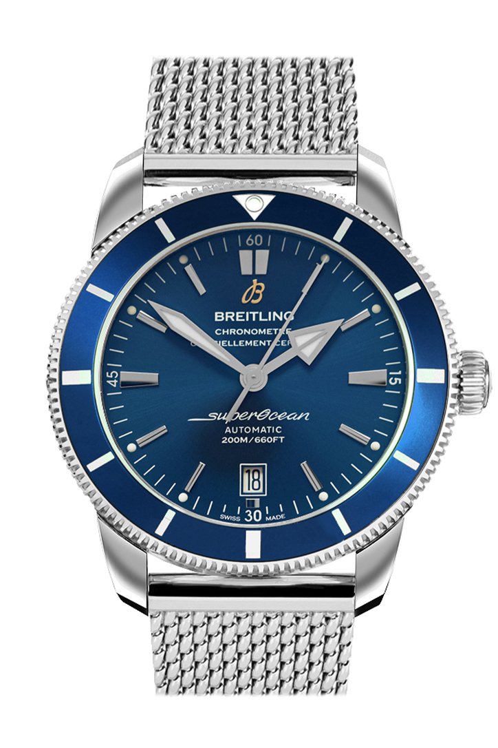 【Super Clone】BREITLING Superocean Heritage II Automatic Chronometer Blue Dial Men's Watch AB2010161 C1A1