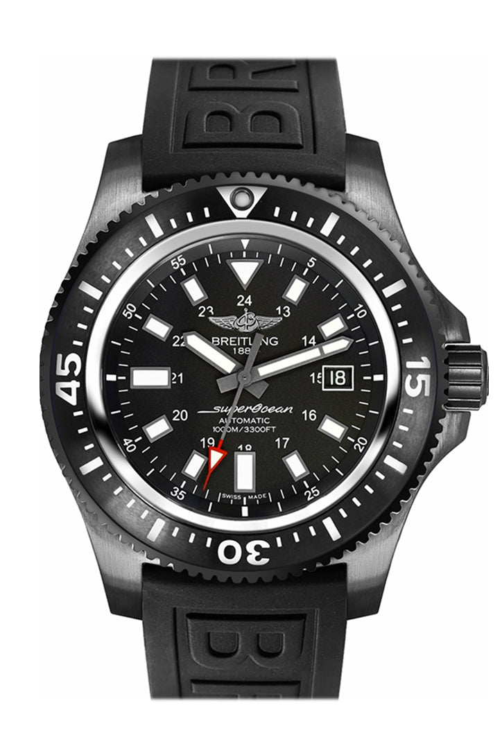 【Super Clone】Breitling Superocean 44mm Special Black Rubber M1739313 BE93