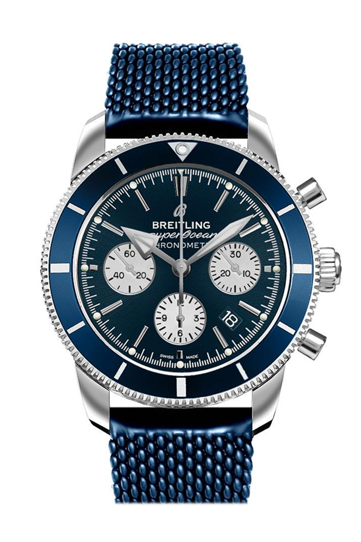 【Super Clone】Breitling Superocean Heritage B01 Blue Rubber AB0162161 C1S1