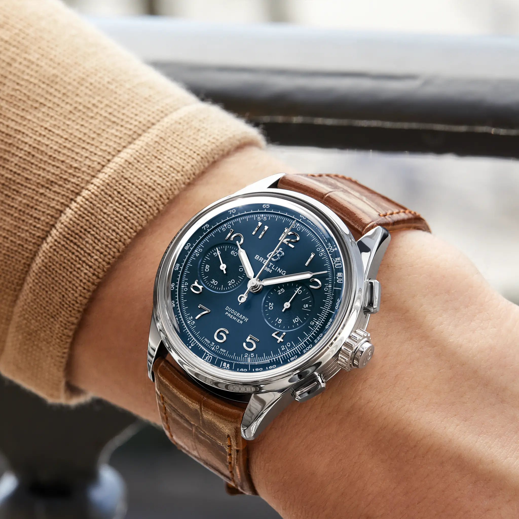 【Super Clone】Breitling Premier B15 Duograph 42mm AB1510171C1P1