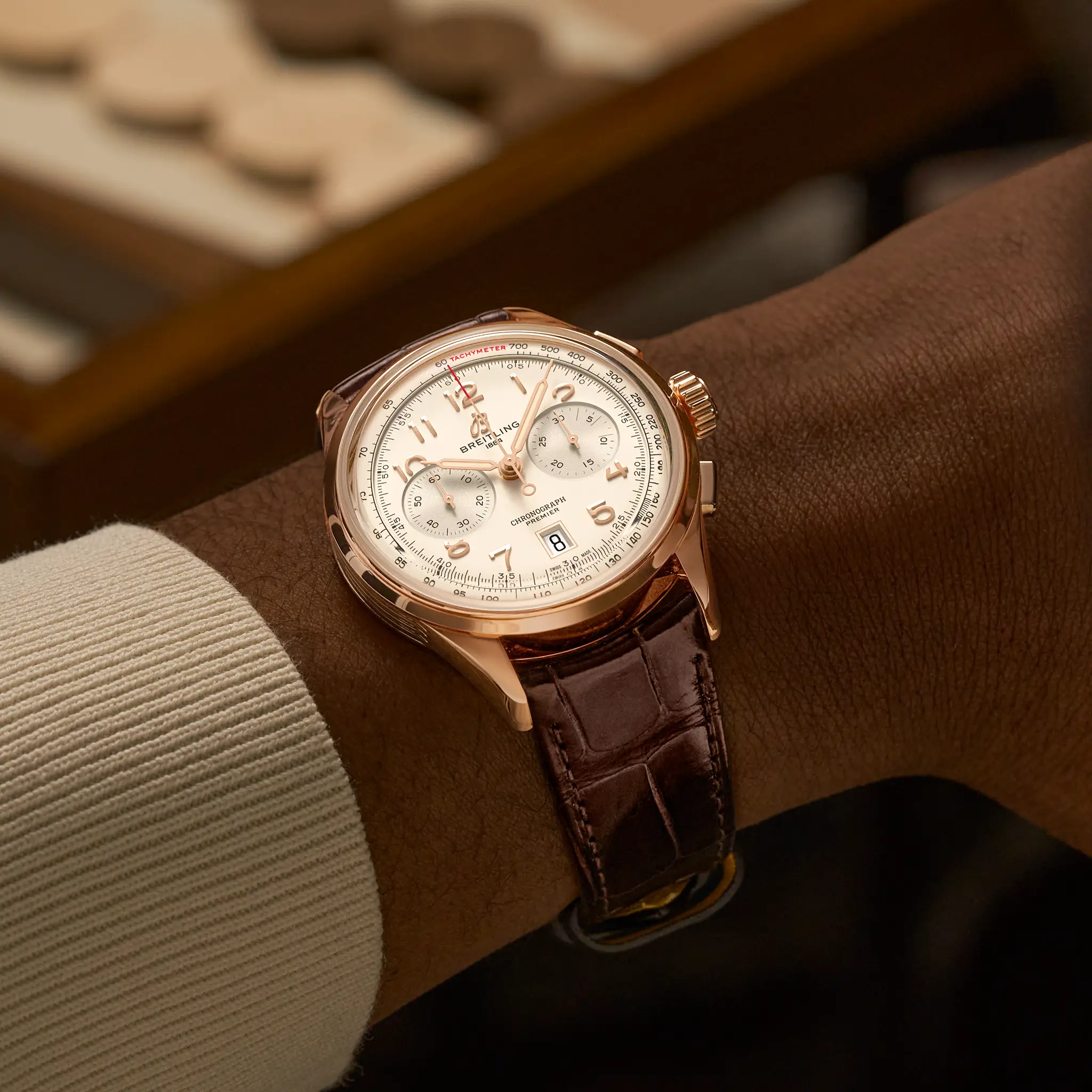 【Super Clone】Breitling Premier B01 Chronograph 42mm RB0145371G1P1